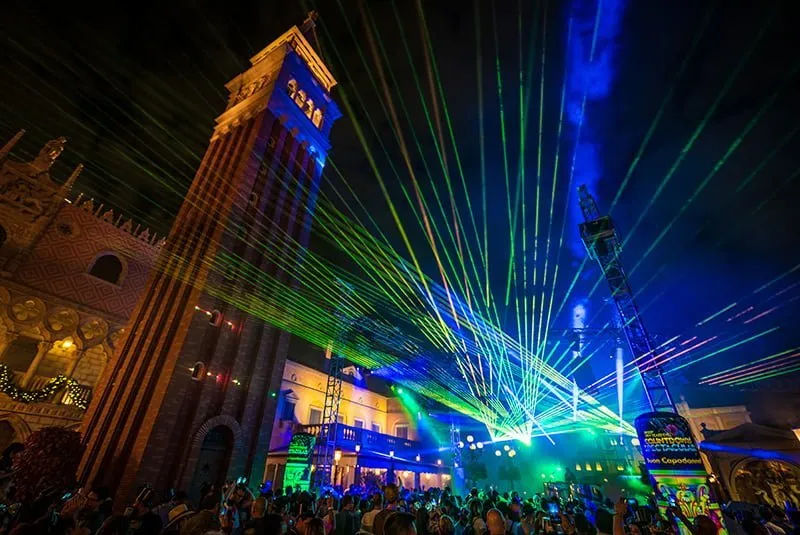 EPCOT New Years Eve 2024