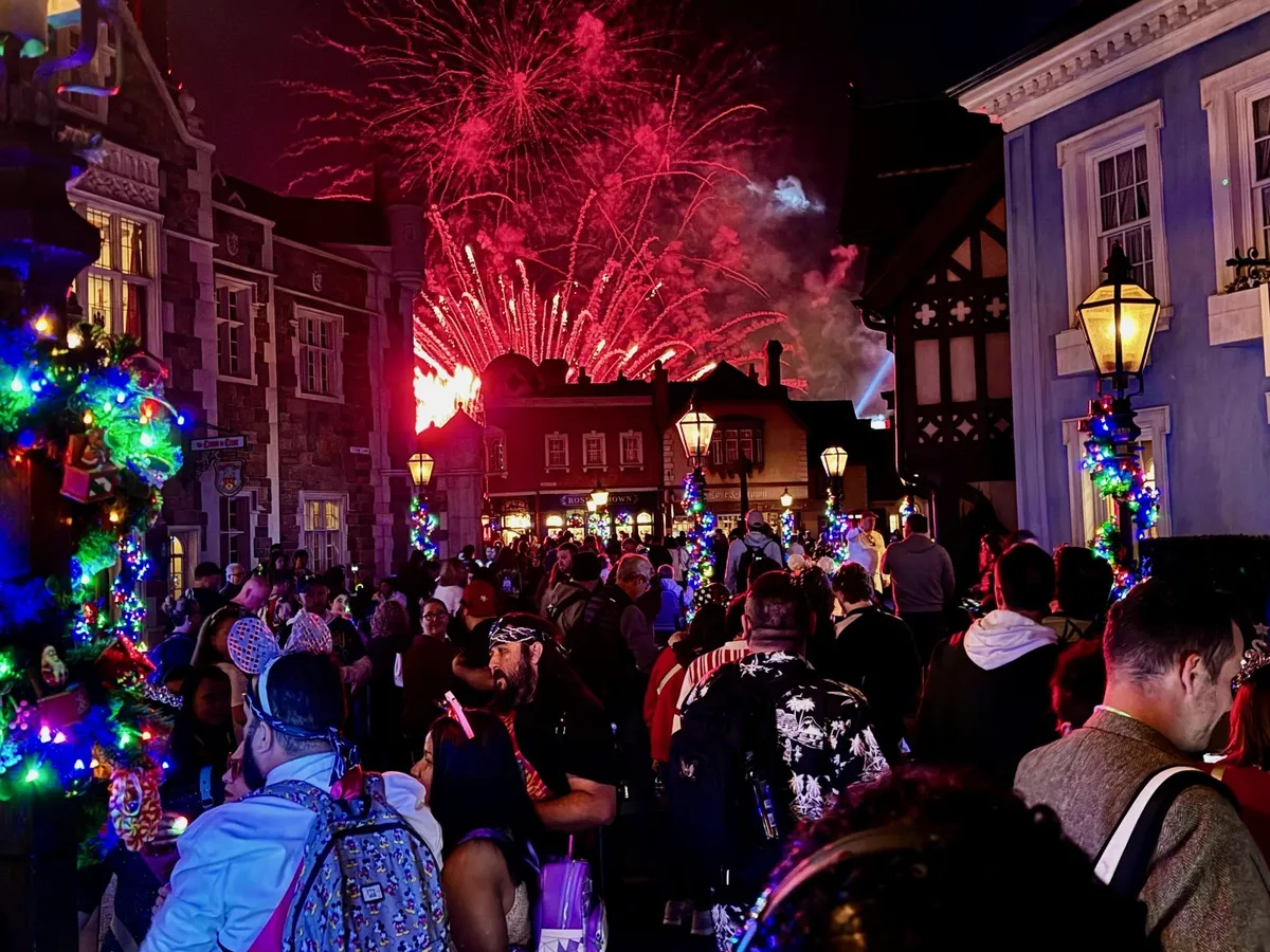 EPCOT New Years Eve 2024